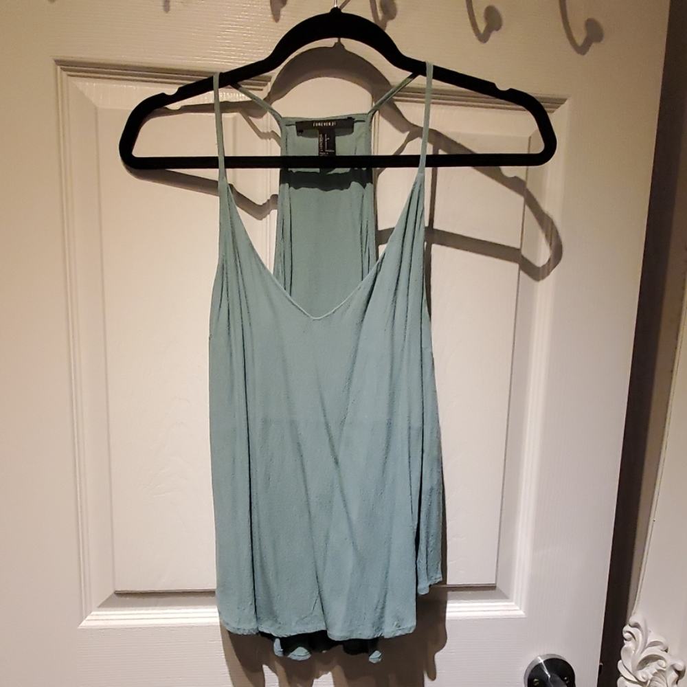 Light blue blouse